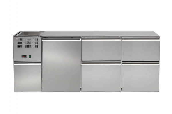Refrigerated Beverage Counter, 3 LI-FK-RW, RECS 314E