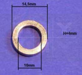 Distanzring Dreharm D: 14x10x4 mm