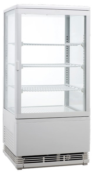 Aufsatz Kühlvitrinen Eckig UNIS Modell Thaya Cold Produktpalette  Kühlvitrinen Einbau - Kühlvitrinen Einbau Panorama Vitrinen OPV