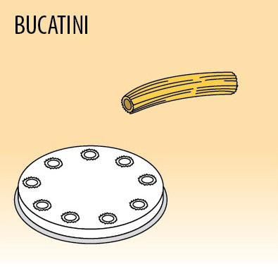 Nudelscheibe, BUCATINI 4 mm