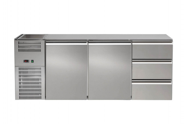 Refrigerated Beverage Counter, 3 LI-FK-AG, REGS 323E